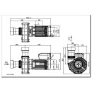 Low head propeller pump SPECK VARIOSTAR SLH60-2-85 incl. FU (0-10V Senect)
