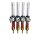 Durchfluss Regler O2 0-10 l/min 4-fach