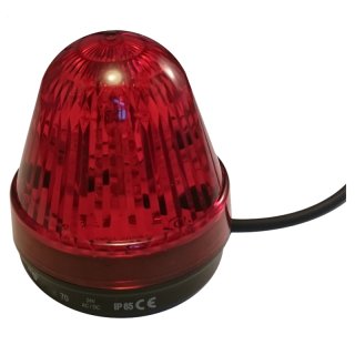 Durable and UV resistant LED Alarm Lamp for SENECT aquaculture control units.