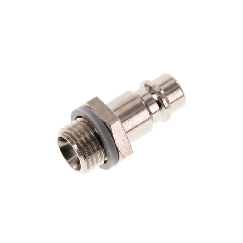 Quick coupling plug NW7.2 with external thread 1/4 inch Senect Aqu