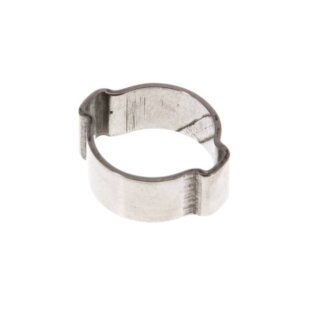 2-Ohr Schlauchklemme Bandbreite 7mm, Spannbereich 10,8-13 mm