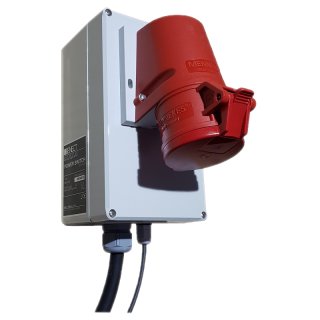 Schalter zur Ansteuerung von 400 V AC Verbrauchern wie Pumpen und Belüfter über Aktorenausgänge.