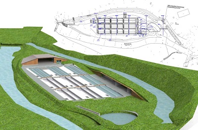 FISCHZUCHT IN DER GEGEND